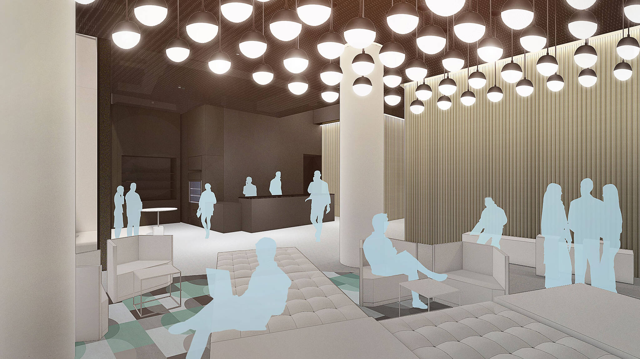 Interior walkthrough of the Modular AC Hotel project located at 842 Sixth Avenue in NoMad, New York City designed by the architecture studio Danny Forster & Architecture